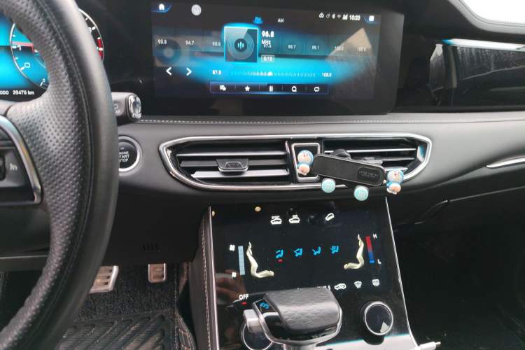 Used JETOUR X90 2021 1.6T DCT Shadow Edition 7-Seater Audio And AC Panel