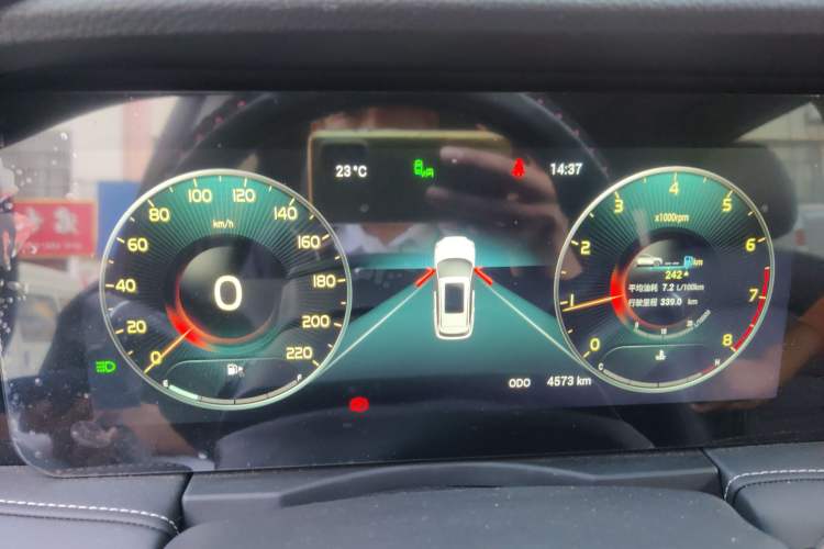 Used JETOUR X90 2021 1.5T Manual Shadow Fun Edition 7-Seater Instrument Cluster