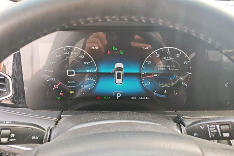 Used JETOUR X90 2021 1.6T DCT Shadow Edition 7-Seater Instrument Cluster