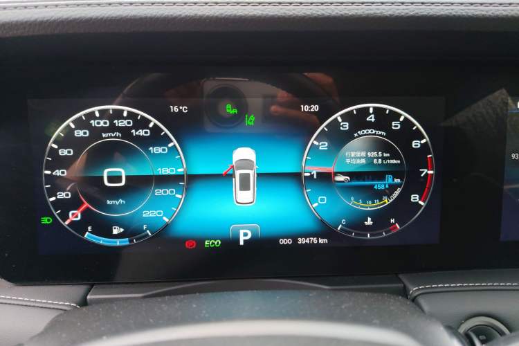 Used JETOUR X90 2021 1.6T DCT Shadow Edition 7-Seater Instrument Cluster