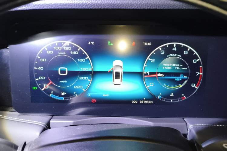 Used JETOUR X90 2021 1.5T Manual Shadow Fun Edition 5 Seats Instrument Cluster