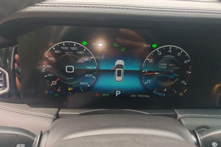 Used JETOUR X90 2021 1.6T DCT Shadow Edition 5 Seats Instrument Cluster