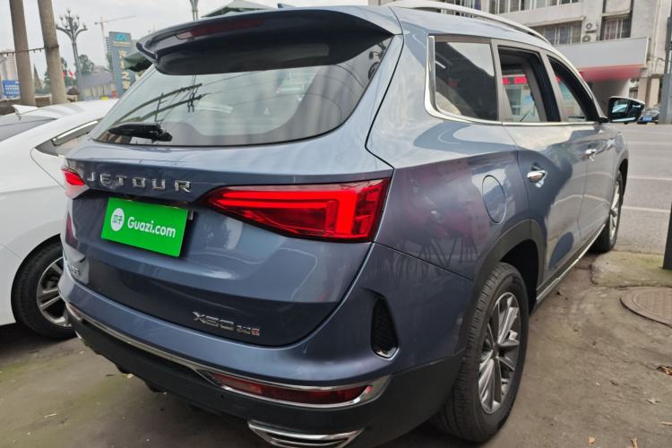 Used JETOUR X90 2021 1.5T DCT Shadow Wisdom Edition 7-Seater Rear Right 45 Deg