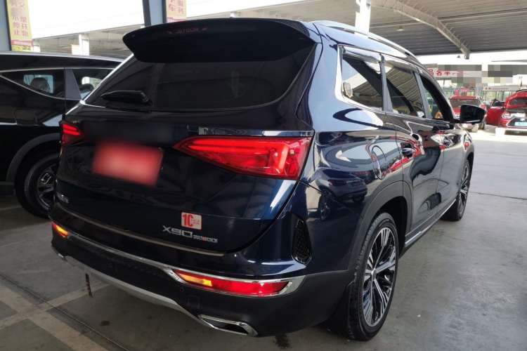 Used JETOUR X90 2021 1.6T DCT Shadow Edition 7-Seater Rear Right 45 Deg
