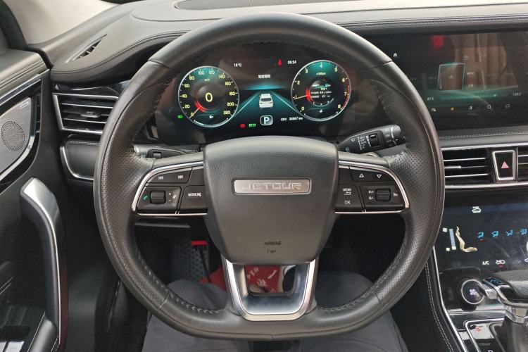 Used JETOUR X90 2021 1.5T DCT Shadow Wisdom Edition 7-Seater Steering Wheel