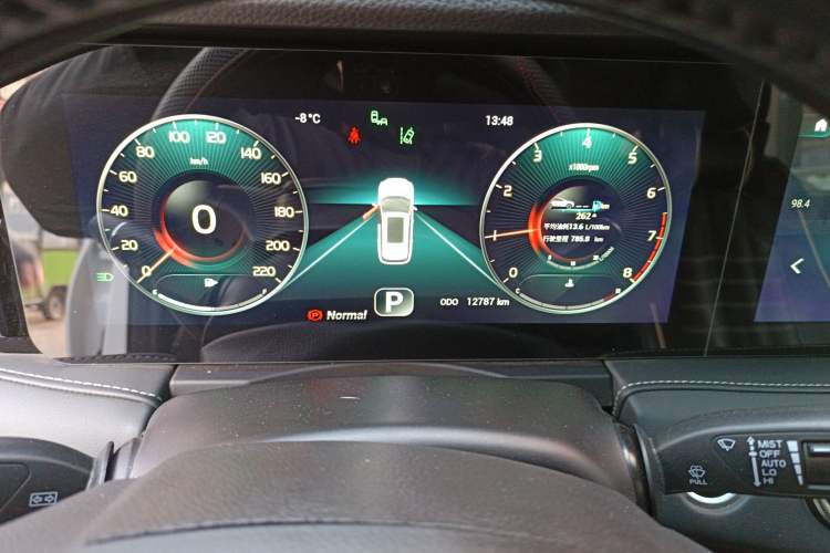 Used JETOUR X90 2021 1.6T DCT Shadow Edition 5 Seats Instrument Cluster