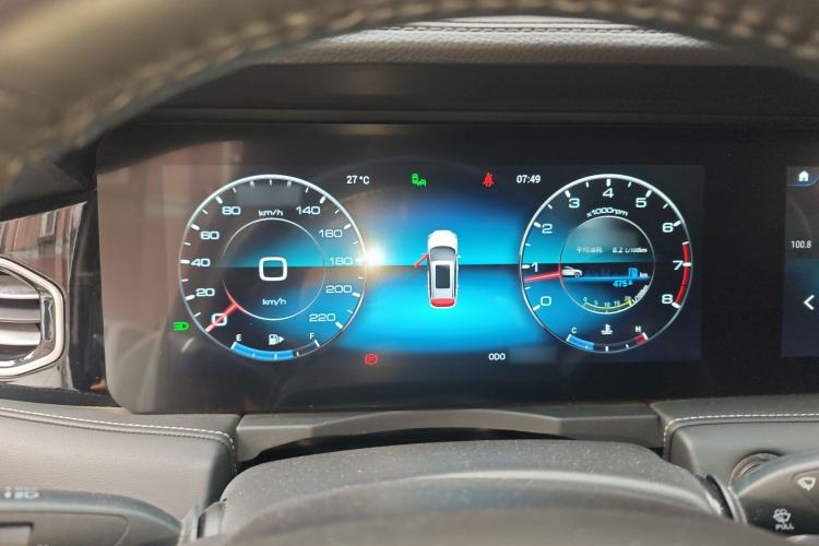 Used JETOUR X90 2021 1.5T Manual Shadow Fun Edition 7-Seater Instrument Cluster