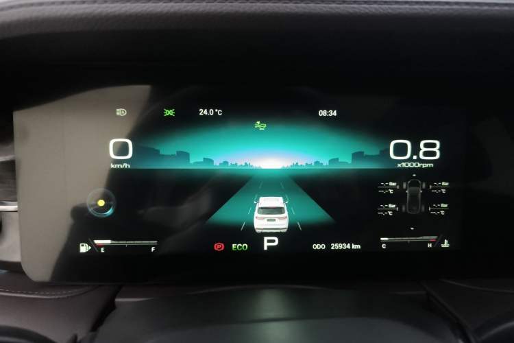 Used JETOUR X90 2022 Zilong 2.0T DCT Changsheng Edition 5-seater Instrument Cluster