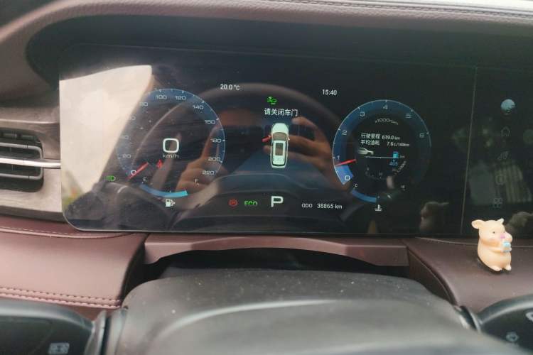Used JETOUR X90 2022 Zilong 2.0T DCT Changsheng Edition 7-Seater Instrument Cluster
