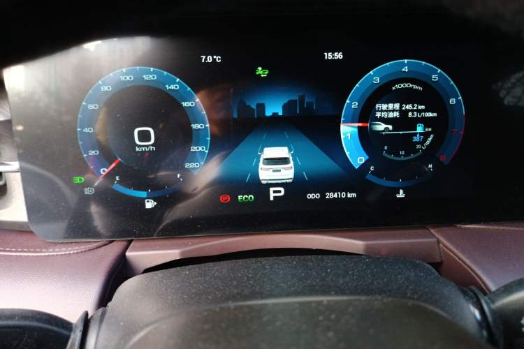 Used JETOUR X90 2022 Zilong 2.0T DCT Changsheng Edition 7-Seater Instrument Cluster