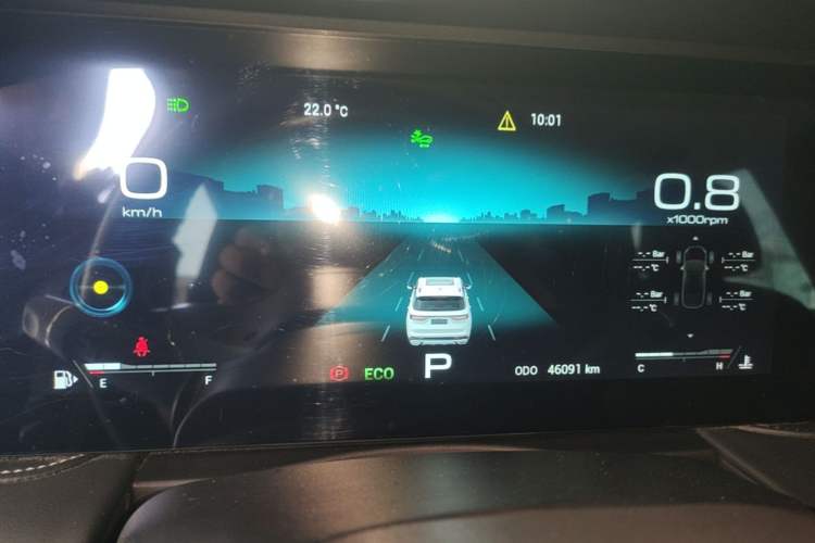 Used JETOUR X90 2022 Zilong 2.0T DCT Changsheng Edition 7-Seater Instrument Cluster