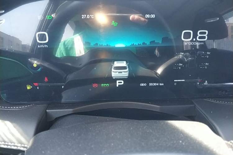 Used JETOUR X90 2022 Zilong 2.0T DCT Changsheng Edition 7-Seater Instrument Cluster