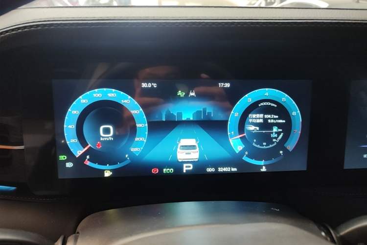 Used JETOUR X90 2022 Zilong 2.0T DCT Changsheng Edition 5-seater Instrument Cluster