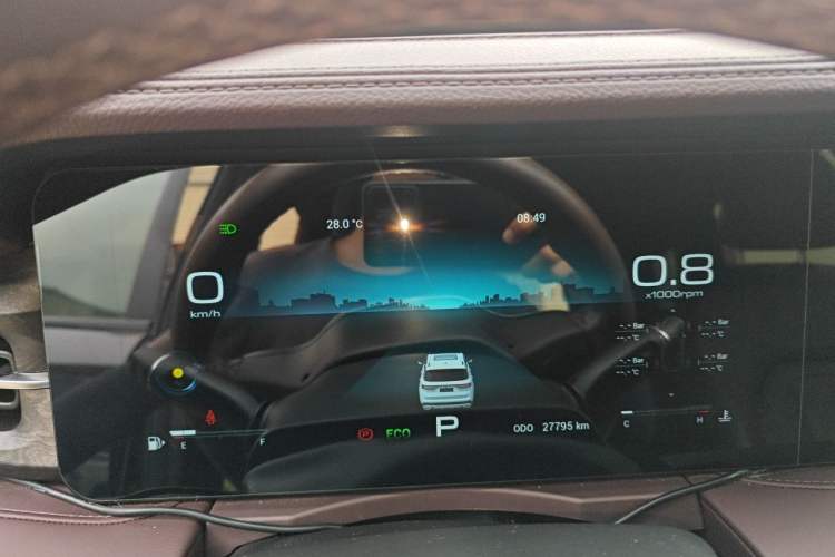 Used JETOUR X90 2022 Zilong 2.0T DCT Tiger威 Edition 5-seater Instrument Cluster