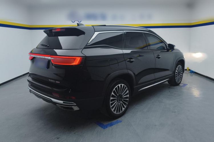 Used JETOUR X90 2022 Zilong 2.0T DCT Wushen Edition 7-Seater Rear Right 45 Deg