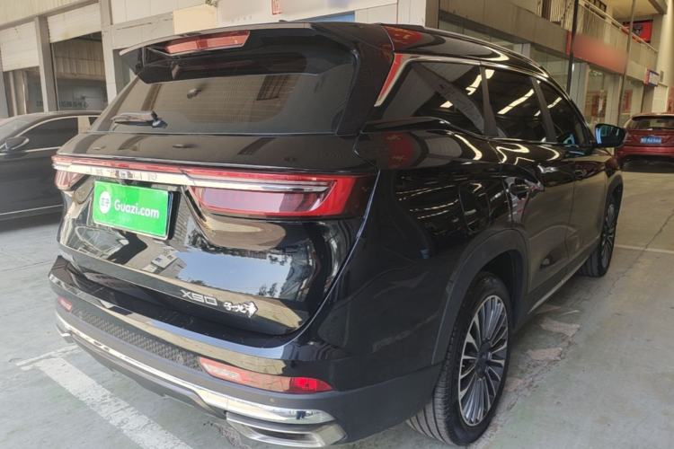 Used JETOUR X90 2022 Zilong 2.0T DCT Changsheng Edition 7-Seater Rear Right 45 Deg