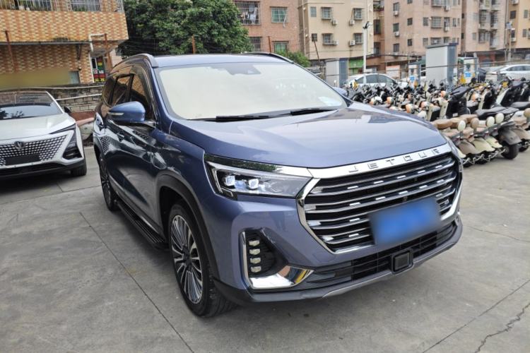 Used JETOUR X90 2022 Zilong 2.0T DCT Changsheng Edition 7-Seater Front Right 45 Deg