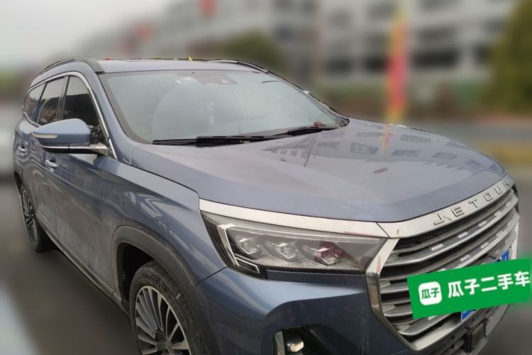 Used JETOUR X90 2022 Zilong 2.0T DCT Wushen Edition 7-Seater Front Right 45 Deg
