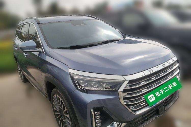 Used JETOUR X90 2022 Zilong 2.0T DCT Wushen Edition 7-Seater Front Right 45 Deg