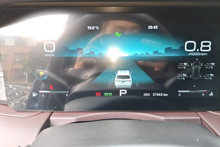 Used JETOUR X90 2022 Zilong 2.0T DCT Changsheng Edition 7-Seater Instrument Cluster