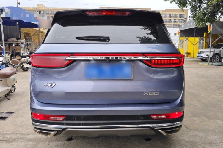 Used JETOUR X90 2022 Zilong 2.0T DCT Changsheng Edition 7-Seater Rear