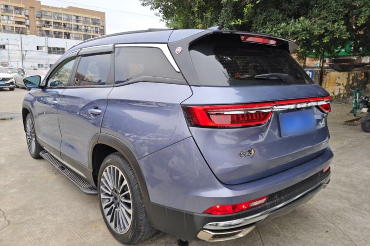 Used JETOUR X90 2022 Zilong 2.0T DCT Changsheng Edition 7-Seater Rear Left 45 Deg