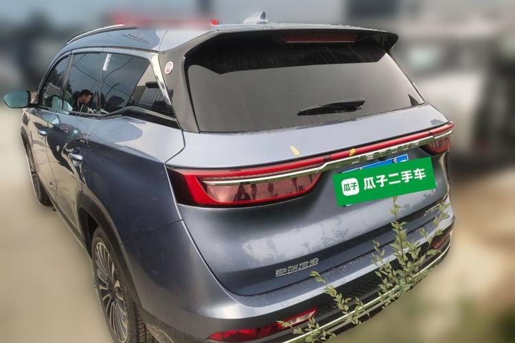 Used JETOUR X90 2022 Zilong 2.0T DCT Wushen Edition 7-Seater Rear Left 45 Deg