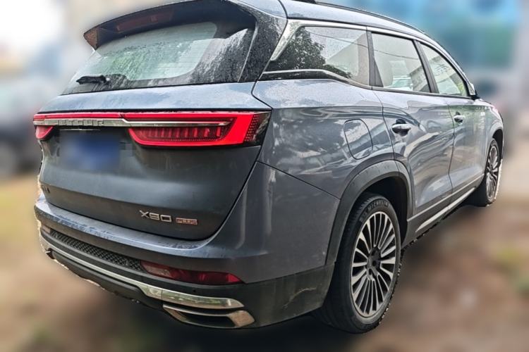 Used JETOUR X90 2022 Zilong 2.0T DCT Changsheng Edition 7-Seater Rear Right 45 Deg