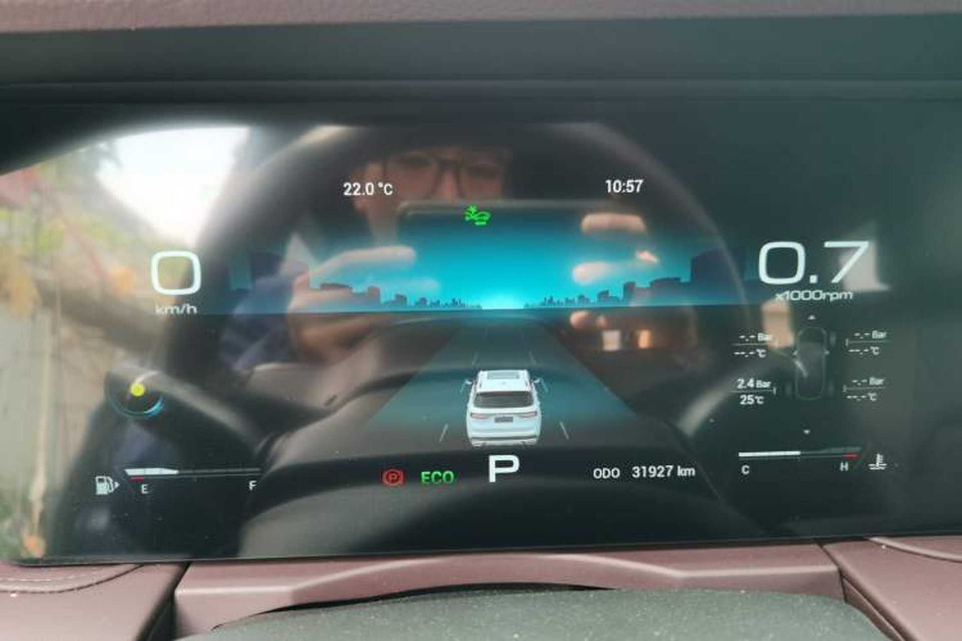 Used JETOUR X90 2022 Zilong 2.0T DCT Changsheng Edition 7-Seater Instrument Cluster