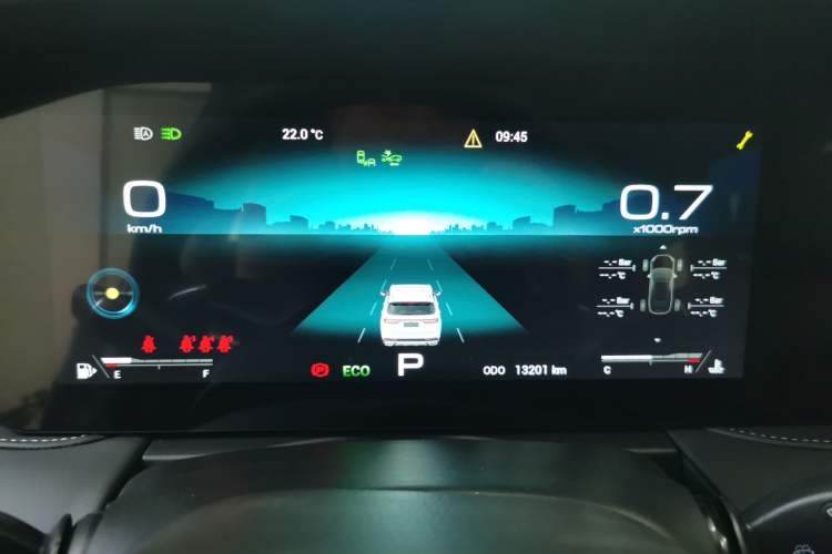 Used JETOUR X90 2022 Zilong 2.0T DCT Wushen Edition 7-Seater Instrument Cluster