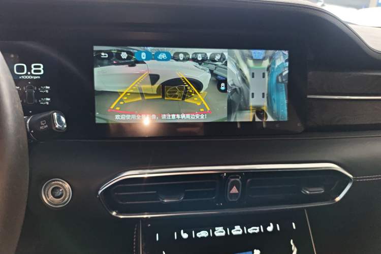 Used JETOUR X90 2022 Zilong 2.0T DCT Changsheng Edition 5-seater Audio And AC Panel
