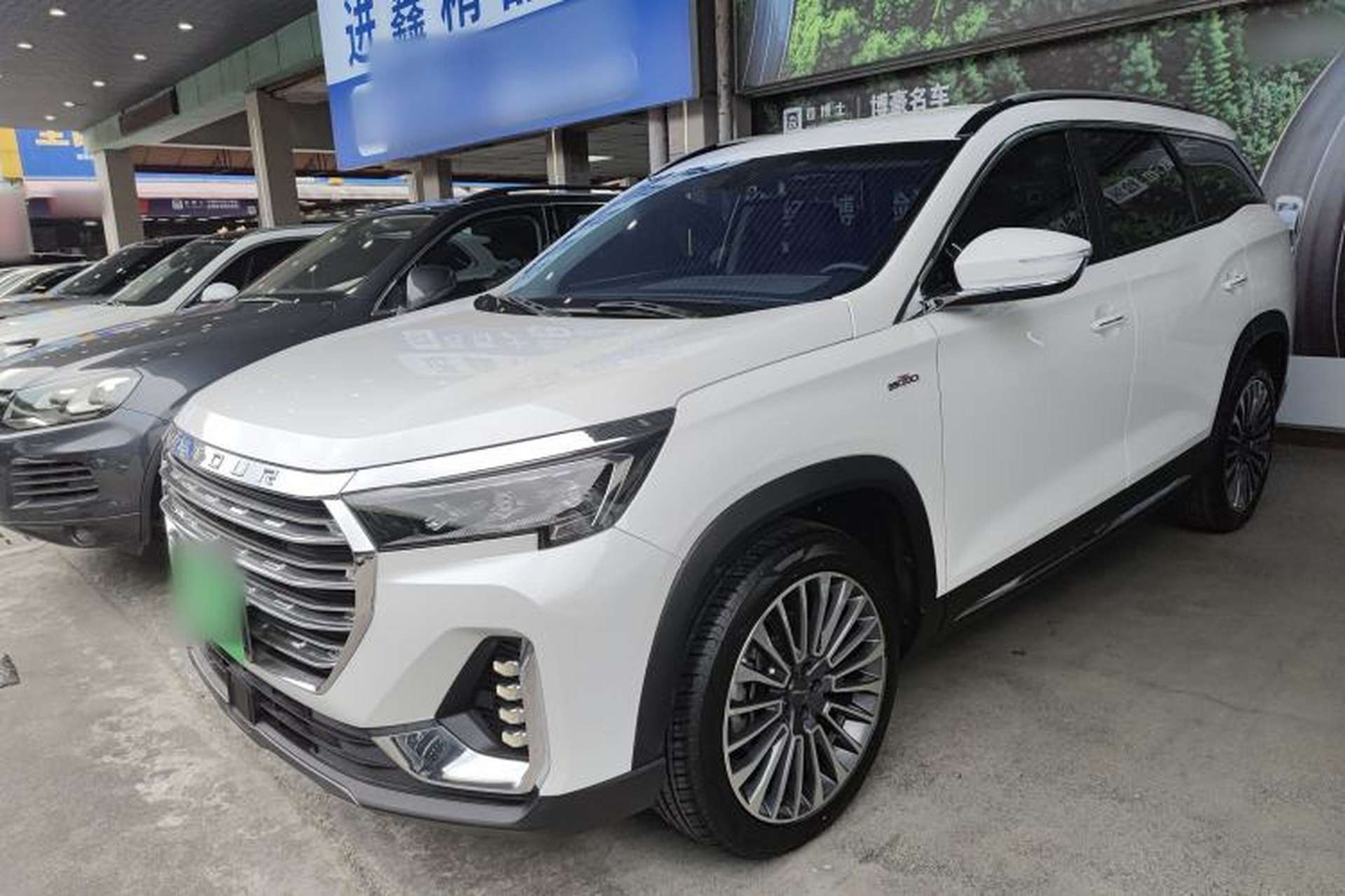 Used JETOUR X90 2022 Zilong 2.0T DCT Tiger威 Edition 5-seater Front Left 45 Deg