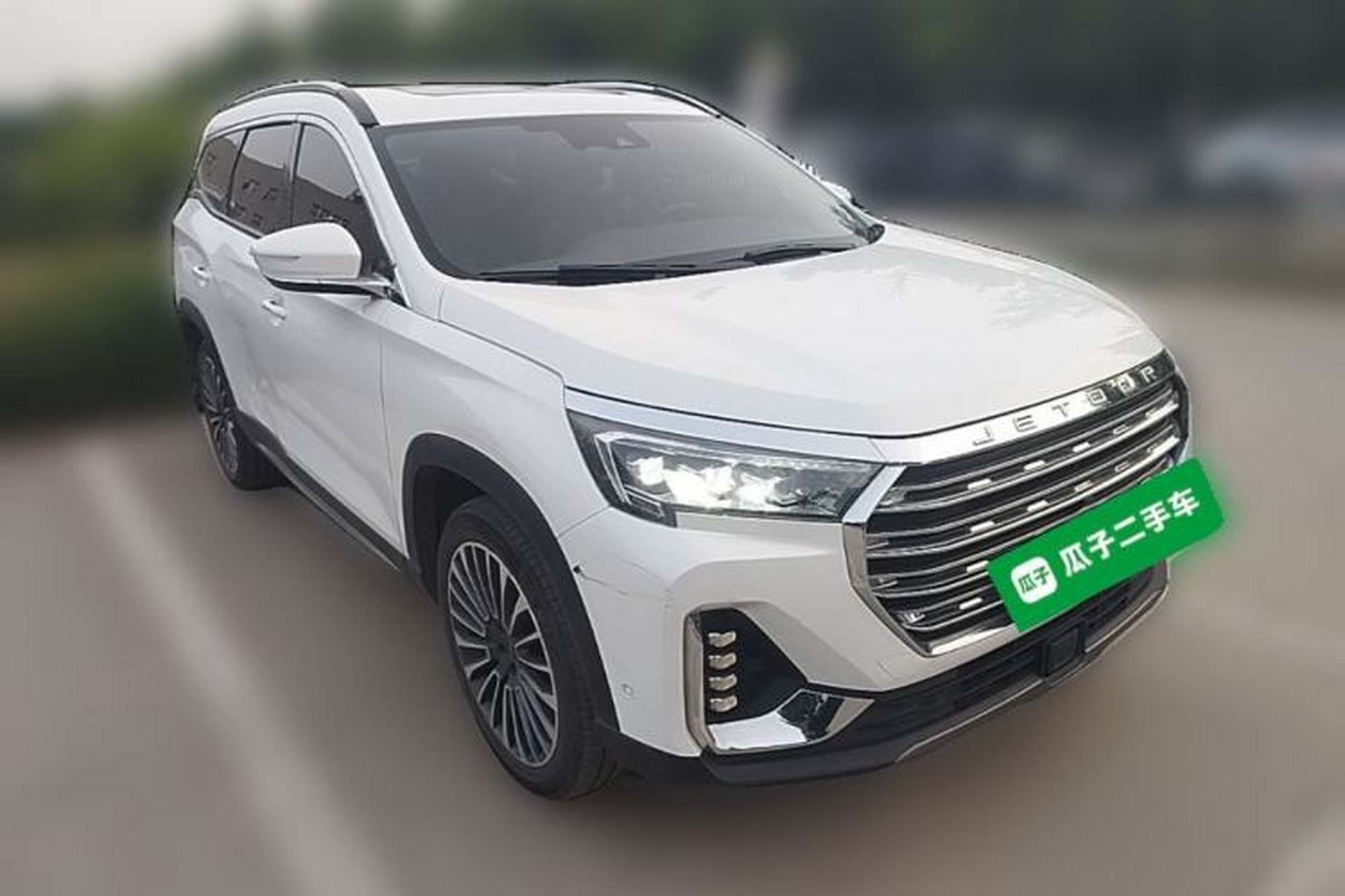 Used JETOUR X90 2022 Zilong 2.0T DCT Wushen Edition 7-Seater Front Right 45 Deg