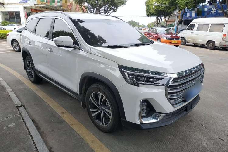 Used JETOUR X90 2022 Zilong 2.0T DCT Tiger威 Edition 7 Seats Front Right 45 Deg
