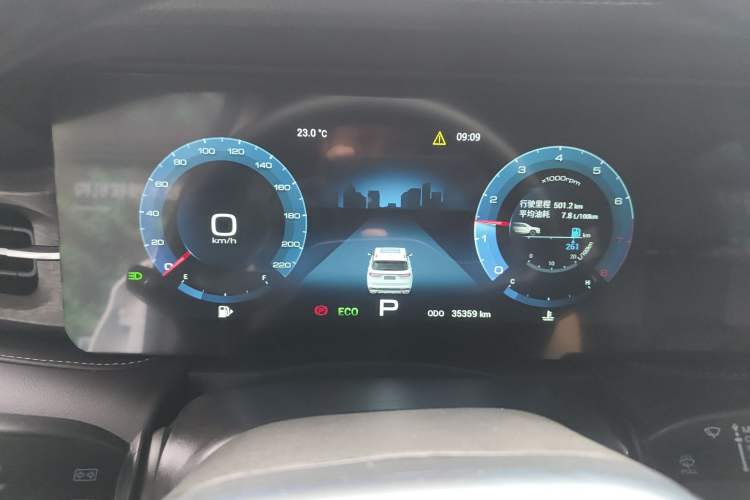 Used JETOUR X90 2022 Zilong 2.0T DCT Tiger威 Edition 5-seater Instrument Cluster