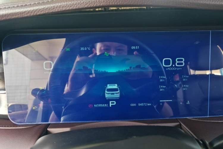 Used JETOUR X90 2022 Zilong 2.0T DCT Changsheng Edition 7-Seater Instrument Cluster