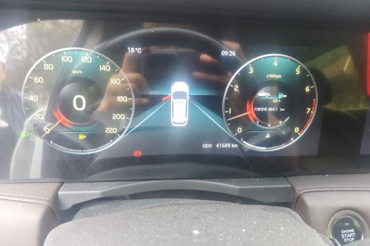 Used JETOUR X90 2022 1.5T Manual Shadow Comfort Edition 5 Seats Instrument Cluster