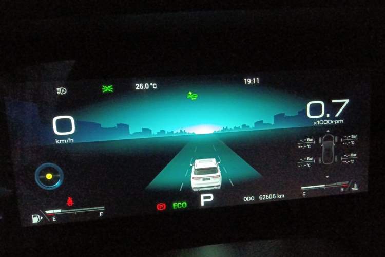 Used JETOUR X90 2022 Zilong 2.0T DCT Changsheng Edition 5-seater Instrument Cluster