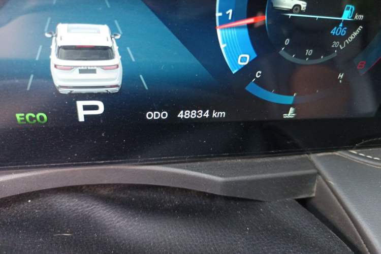 Used JETOUR X90 2022 Zilong 2.0T DCT Changsheng Edition 5-seater Odometer Close Up