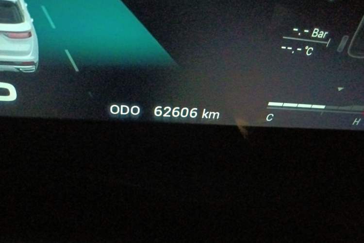 Used JETOUR X90 2022 Zilong 2.0T DCT Changsheng Edition 5-seater Odometer Close Up