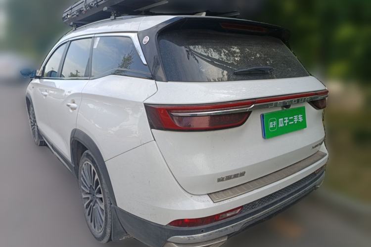 Used JETOUR X90 2022 Zilong 2.0T DCT Changsheng Edition 5-seater Rear Left 45 Deg