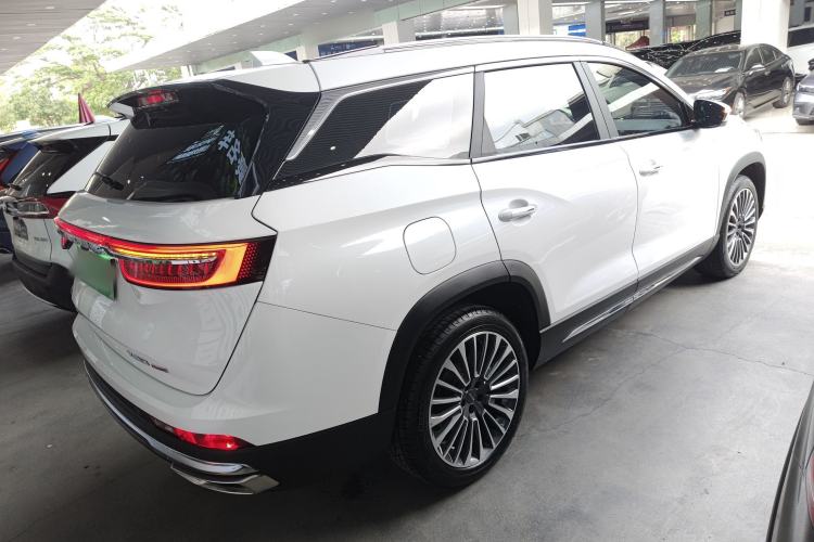Used JETOUR X90 2022 Zilong 2.0T DCT Tiger威 Edition 5-seater Rear Right 45 Deg