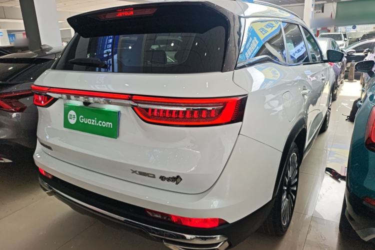 Used JETOUR X90 2022 Zilong 2.0T DCT Changsheng Edition 5-seater Rear Right 45 Deg