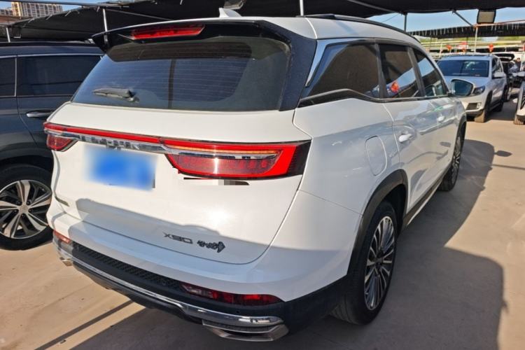 Used JETOUR X90 2022 Zilong 2.0T DCT Changsheng Edition 7-Seater Rear Right 45 Deg