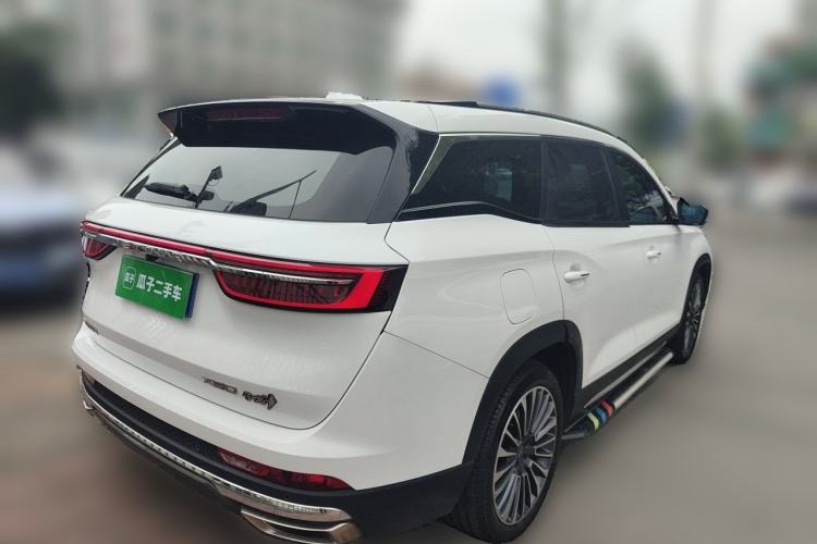 Used JETOUR X90 2022 Zilong 2.0T DCT Changsheng Edition 7-Seater Rear Right 45 Deg