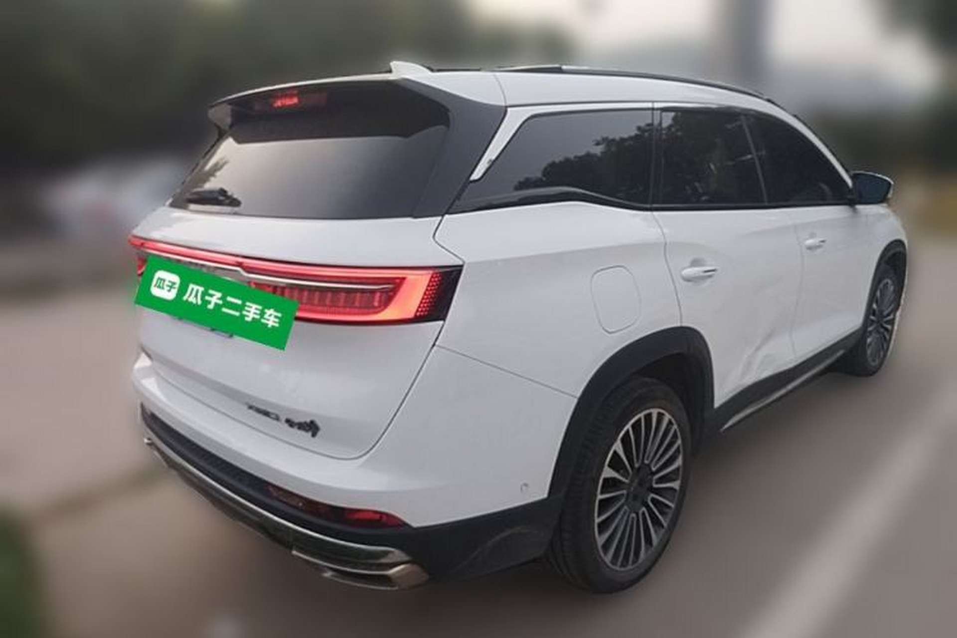 Used JETOUR X90 2022 Zilong 2.0T DCT Wushen Edition 7-Seater Rear Right 45 Deg