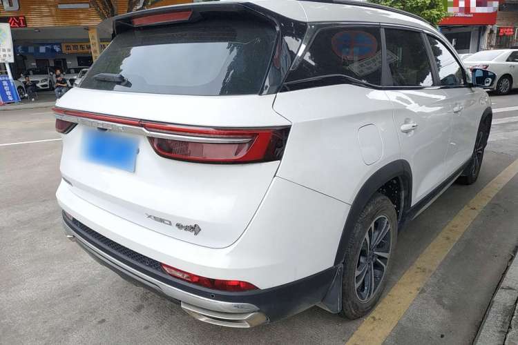 Used JETOUR X90 2022 Zilong 2.0T DCT Tiger威 Edition 7 Seats Rear Right 45 Deg