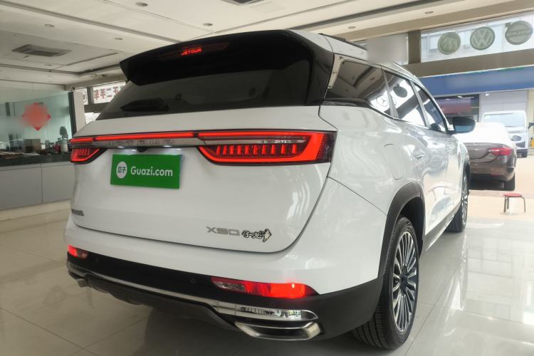 Used JETOUR X90 2022 Zilong 2.0T DCT Changsheng Edition 5-seater Rear Right 45 Deg