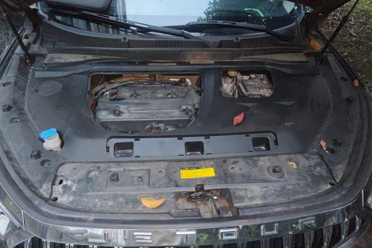 Used JETOUR X90 2023 Zilong 2.0T DCT Changsheng Edition 5-seater Engine Bay
