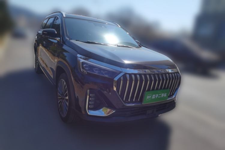 Used JETOUR X90 2023 Zilong 2.0T DCT Wushen Edition 7-Seater Front Right 45 Deg